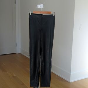 Vegan leather pants